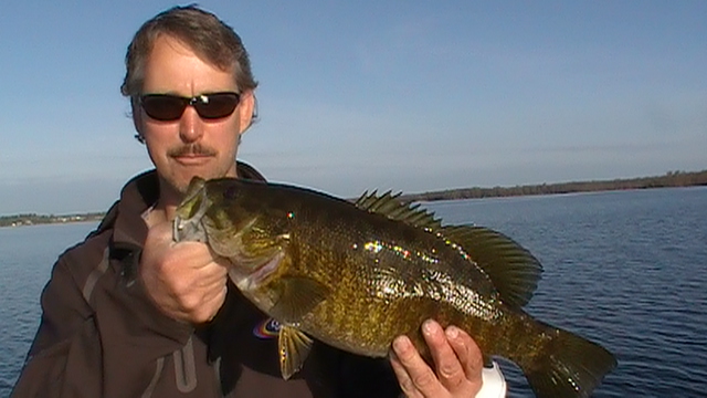 452452345002.JPG - Mike’s smallmouth bass from Lake Dalrymple