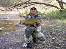 466756735735735737.jpg - Chito with a beautiful Fall run Brown from Bronte Creek.