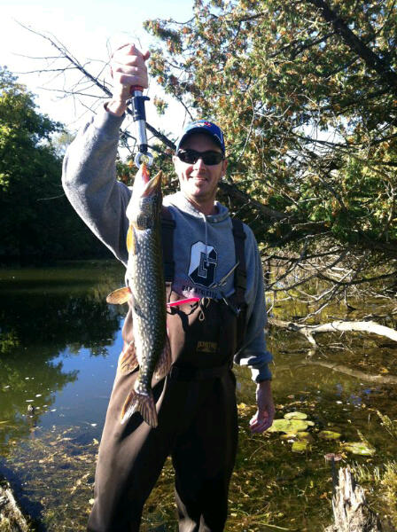 IMG-20120927-WA001.jpg - This Northern Pike was just over 6lbs from the Speed River.
