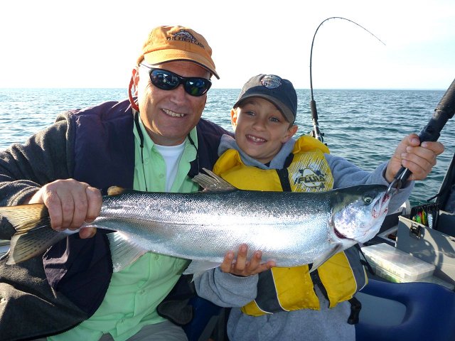 P1180496.jpg - This Steelhead came from Lake Ontario with the help of Uncle Derrick.