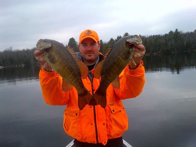 brent_bass_322525.jpeg - Check out these two Northern Ontario Smallies. Brent