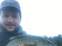 Brandon with a "Whopper Plapper" Guelph Lake Smallmouth Bass ...