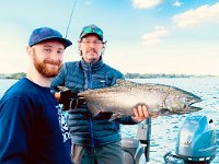 Downrigging for Chinook Salmon on Lake Ontario ...