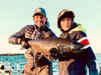 Downrigging for Chinook Salmon on Lake Ontario ...