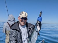 George on Lake Ontario Salmon Fishing ...
