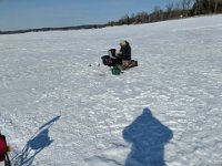 Ice Fishing Belwood Lake ...