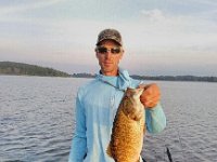 Jay with a Guelph Lake Smallmouth Bass ...