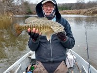 Jim's Middle Saugeen River Trophy Fall-time Smallmouth Bass ...