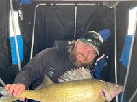 Josh's AWESOME Walleye Through the Ice ...