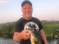 Kevvy had a GREAT Bass Opener on Rice Lake ...