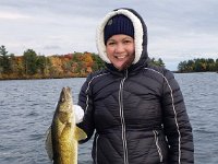 Lavigne with a Walleye caught on the extreme west end of Lake Nipissing ...