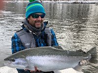 Another of Todd's GREAT Michigan Big Manistee River Steelhead ...