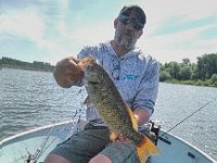 Ron with a Guelph Lake Smallmouth Bass ...