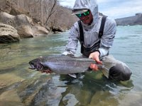 Alex on the Lower Niagara River ...