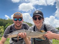 Jill & Brandon on the Upper Grand River ...