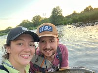 Jill & Brandon on the Upper Grand River ...