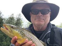 Ed on the Upper Saugeen River near Durham ...