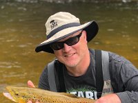 Ed on the Upper Saugeen River near Durham ...