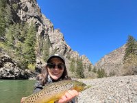 Jill in The Black Canyon In The Gunnison National Park, Colorado ...