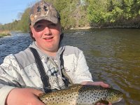 Will on The Upper Grand from The "Hog Pen" ...