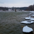 The Lower Saugeen River - “The Abutments”.