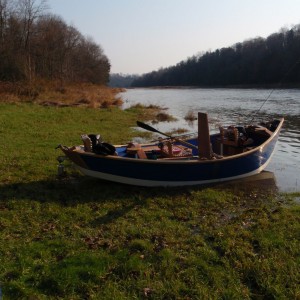 Ken Chandler's Drift Boat on the Maitland River