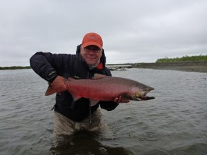 Rick Whorwood King Salmon in Alaska
