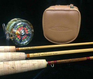 Tobias Martin Custom Bamboo Rods and Willow Fly Reel AA