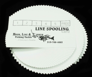 Line Spooling - Pay for 5, get the 6th FREE!