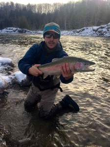 Nick Groves Winter Bighead River Meaford Steelhead Resized
