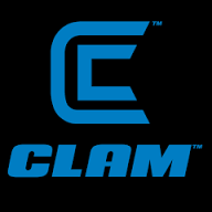 Clam Ice Fishing Gear Logo