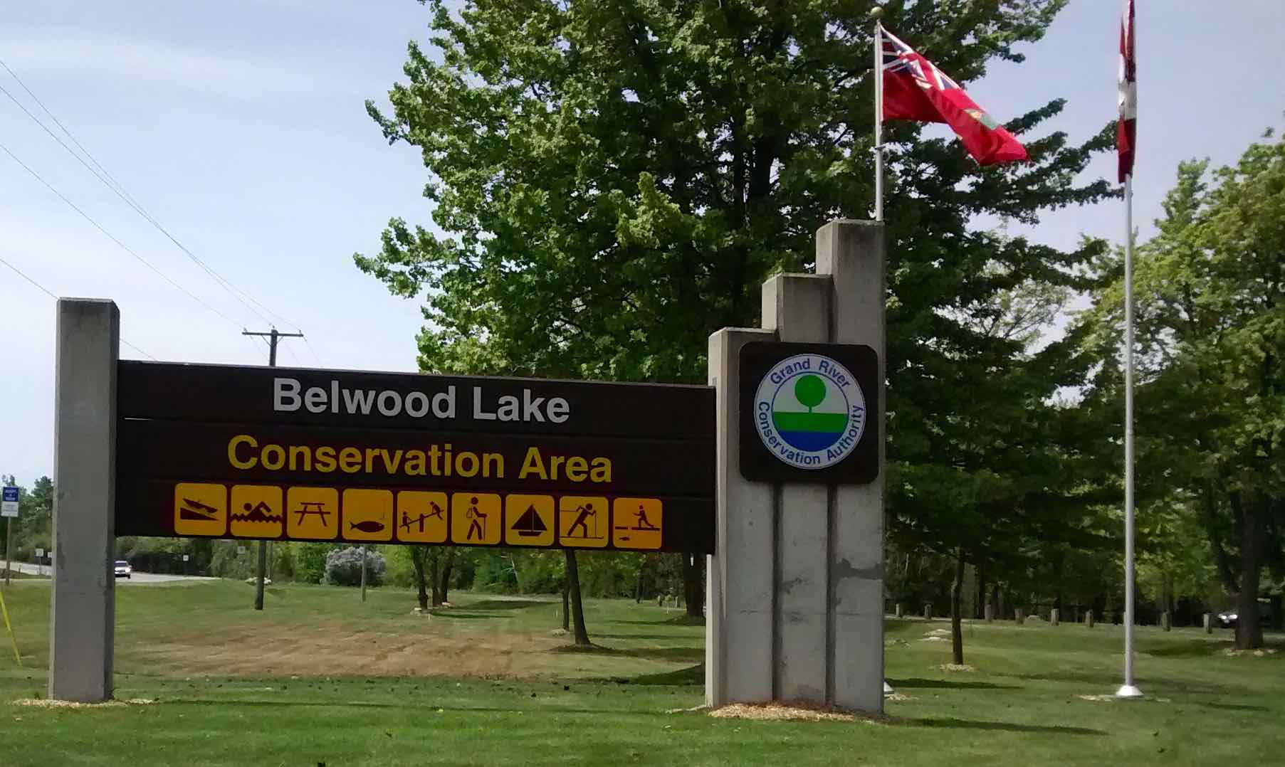 Belwood Lake Conservation Area Gate BB