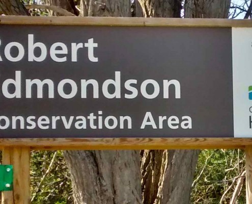 Robert Edmondson Conservation Area Sign AA