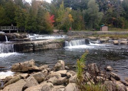 The Sauble River at Sauble Falls BB