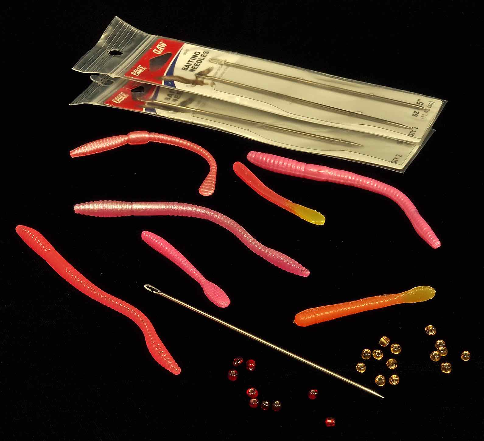 HLS-Custom-Steelhead-Pink-Worm-Assortment-and-Worm-Threader