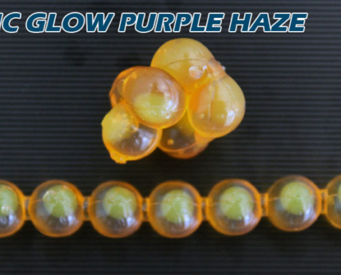 Lick Em Lures Candy Chain Optic Glow Purple Haze