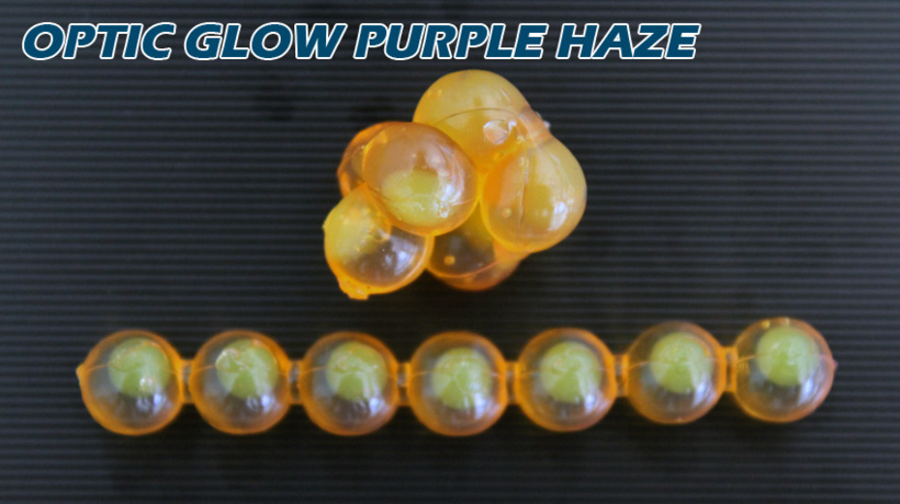 Lick Em Lures Candy Chain Optic Glow Purple Haze