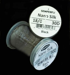 Semperfli Fly Tying Threads Nano Silk A