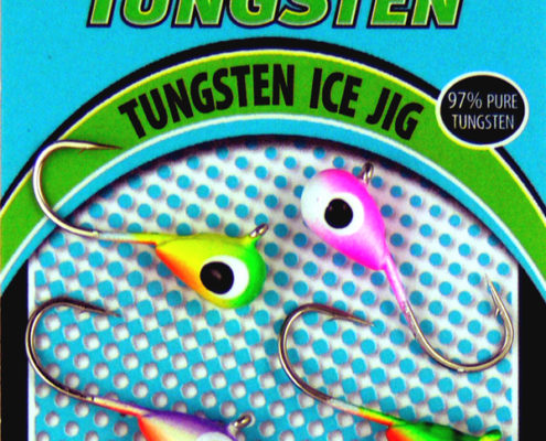 2017 Ultra Tungsten Ice Jigs.