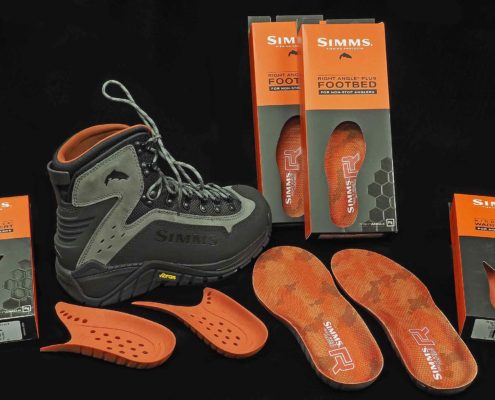 Simms G3 Guide Boots Wading Boot Insert and Right Angle Footbed A