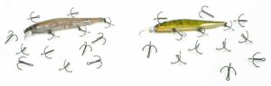 Megabass Replacement Out Barb Treble Hooks AA
