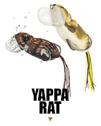Lunkerhunt Weedless Cupped Faced Yappa Rat