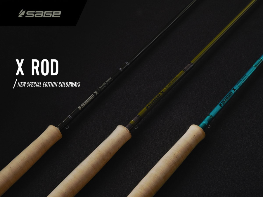 New Special Edition Colour-ways for The Sage X Rod Family A
