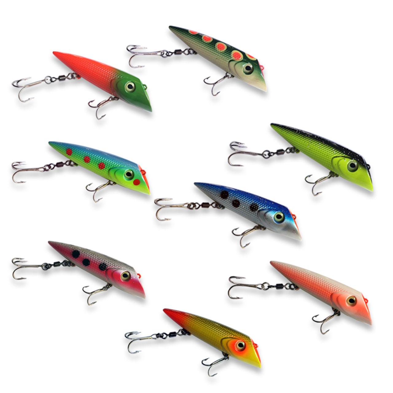 2” Lyman Lures - Size #2 - COMING SOON! - NEW 2021 Colours! - Hook
